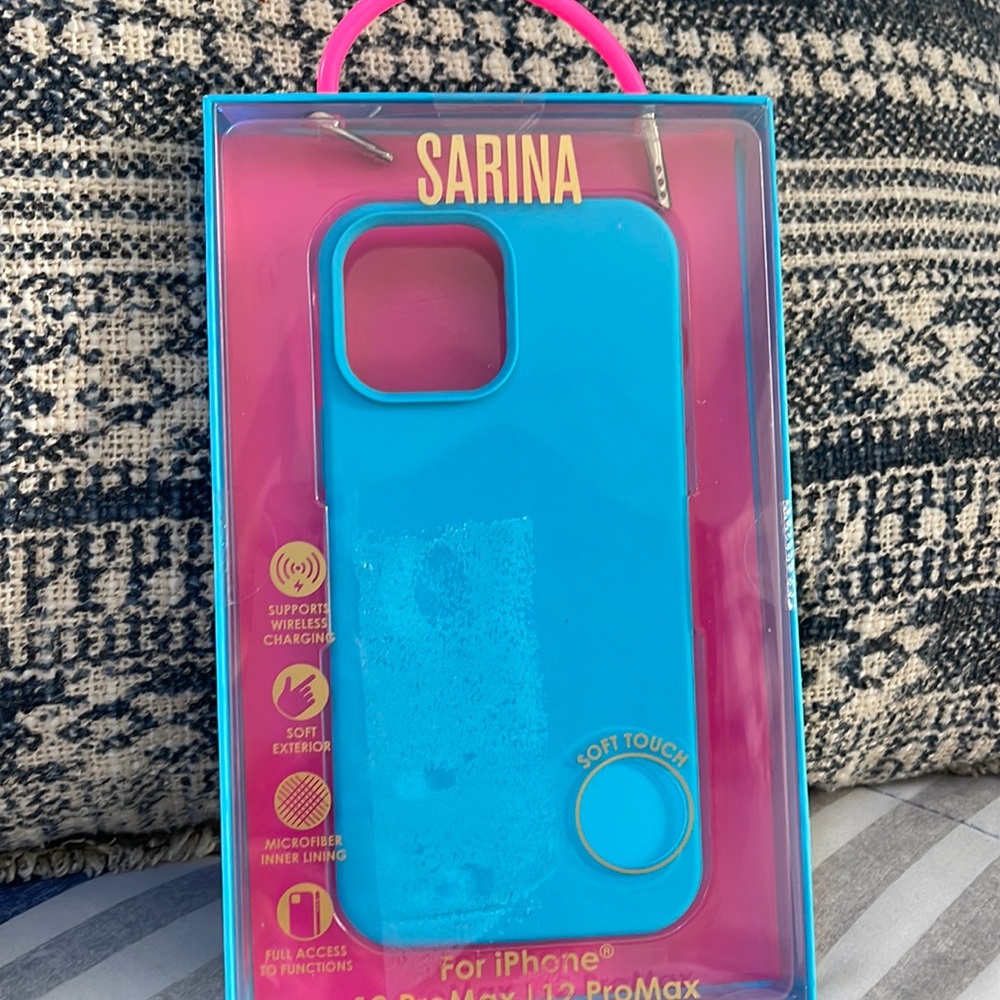 13 Pro Max | 12 Pro Max Blue phone case 🦕🌀💙🪩